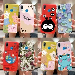 For Huawei P20 lite P30 lite Phone Cases Stylish Pattern Shockproof Soft Silicone Back Cover For Huawei P20lite P 30 lite Fundas